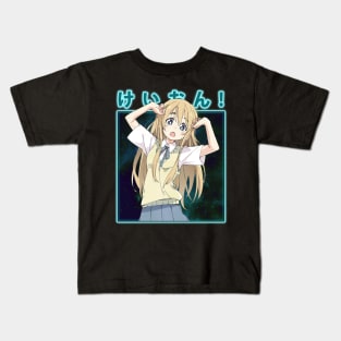 The K-on! Music Club Harmonizing Friendship and Melodies Tee Kids T-Shirt